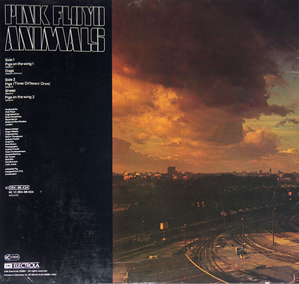 High Resolution Photo #2 PINK FLOYD Animals Pink Vinyl Germany 
