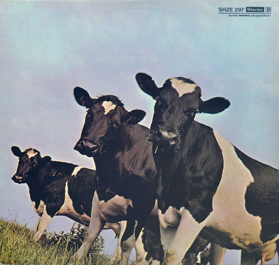 Photo of album back cover PINK FLOYD - Atom Heart Mother Germany HÖR ZU