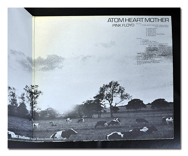 Album inner cover photo https://vinyl-records.nl// PINK FLOYD - Atom Heart Mother