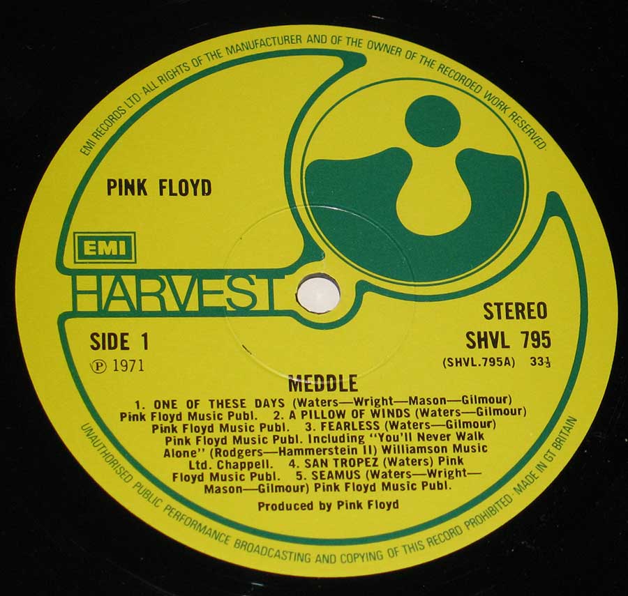 High Resolution Photo pink floyd meddle uk2 