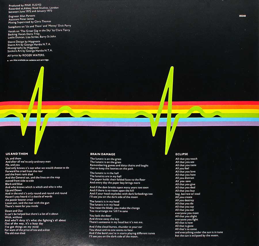 High Resolution Photo #4 PINK FLOYD Dark Side Moon France 
