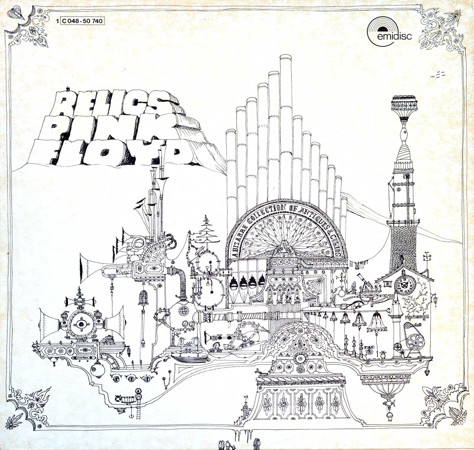 Album Front Cover Photo of PINK FLOYD Relics 