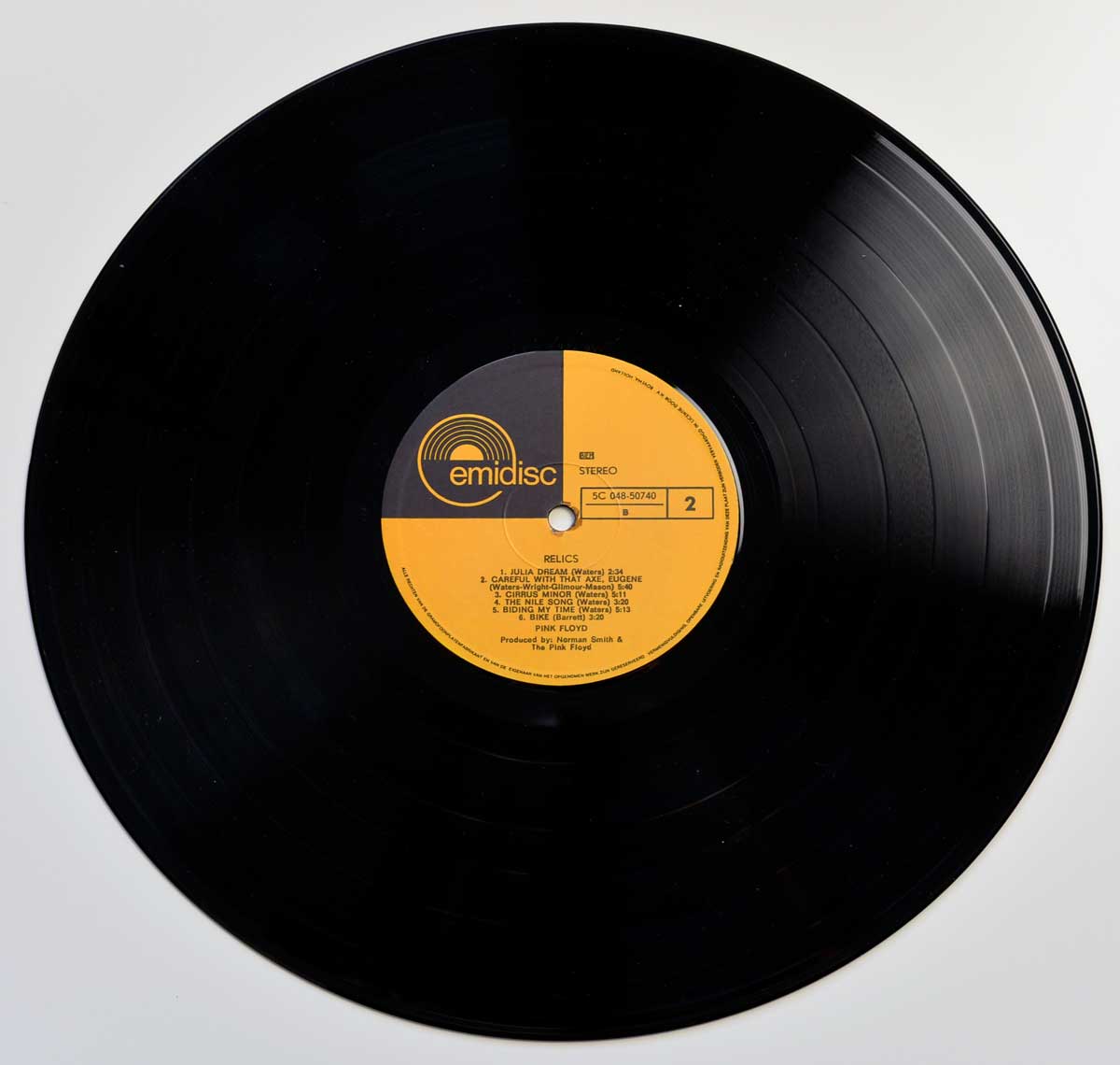 Photo of record 2   of PINK FLOYD - Relics Netherlands 