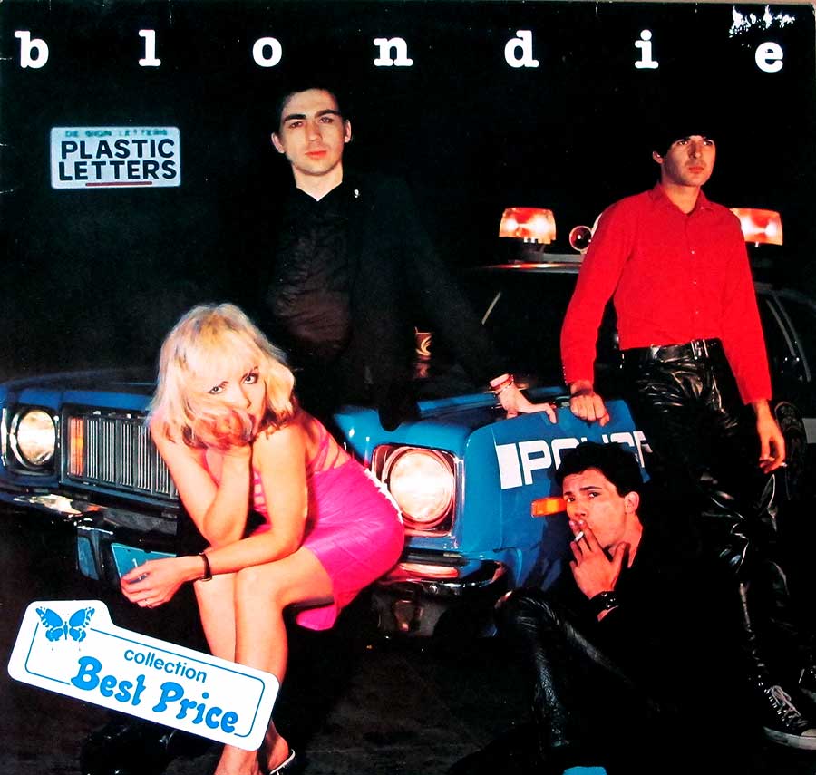 BLONDIE - Plastic Letters 12" LP Vinyl Album front cover https://vinyl-records.nl