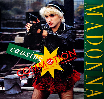 MADONNA - Causing Commotion album front cover vinyl record