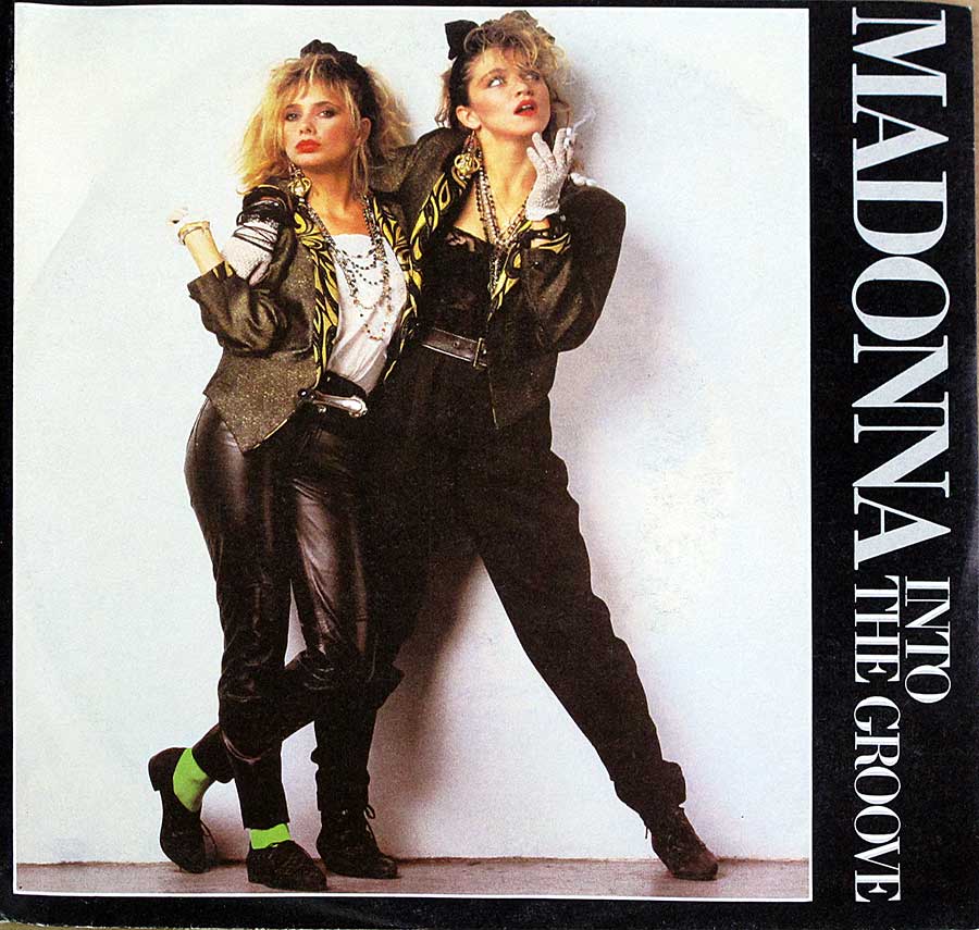Front Cover Photo Of MADONNA - Into The Groove / Shoo-Bee-Doo 7" 45RPM PS Single Vinyl