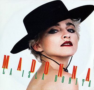 MADONNA - La Isla Bonita (Remix Edit) album front cover vinyl record