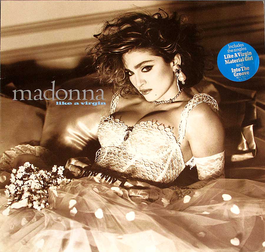 MADONNA - Like a Virgin 12" Vinyl LP Album
 front cover https://vinyl-records.nl