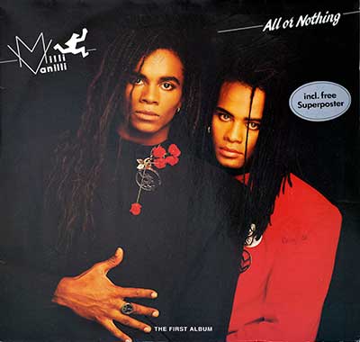 Thumbnail of MILLI VANILLI - All Or Nothing ( The First Album ) 12" Vinyl LP Album front cover