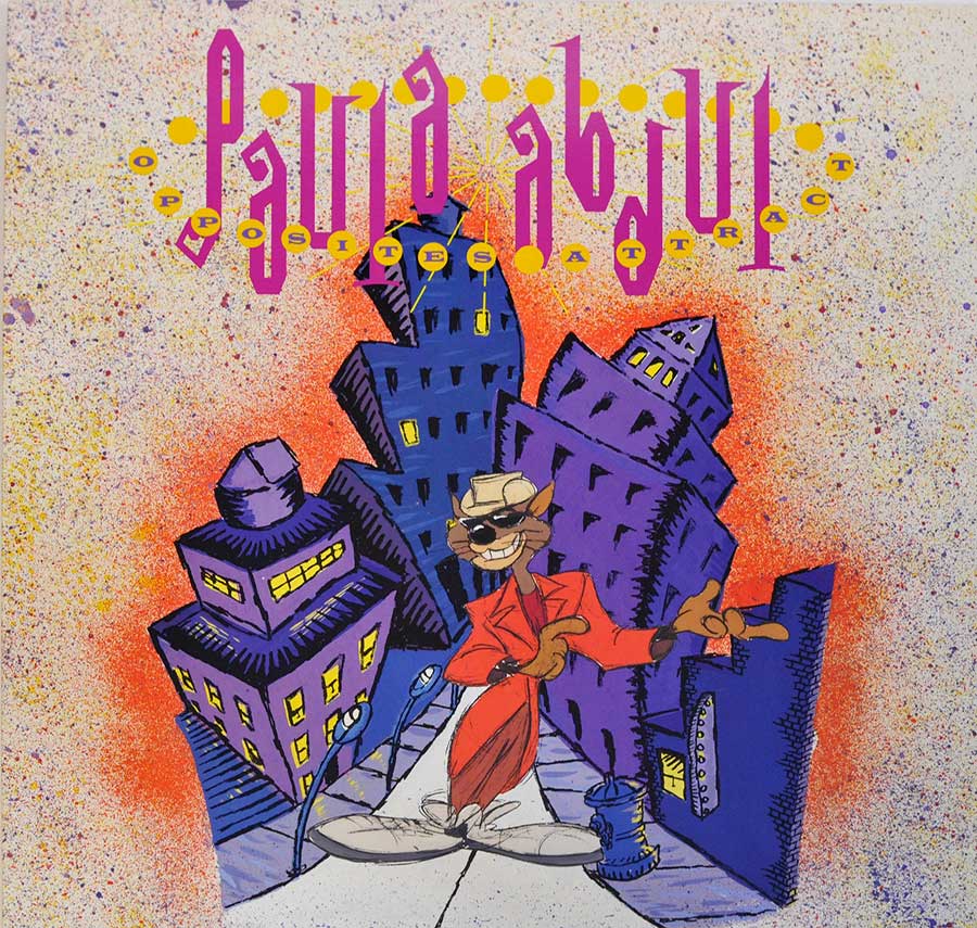 PAULA ABDUL - Opposites Attract 12" Maxi-Single Vinyl front cover https://vinyl-records.nl