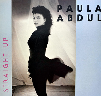 PAULA ABDUL - Straight Up album front cover vinyl record