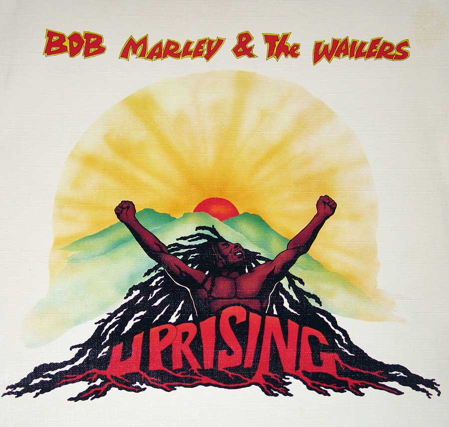 Large Album Front Cover Photo of BOB MARLEY & THE WAILERS - Uprising 