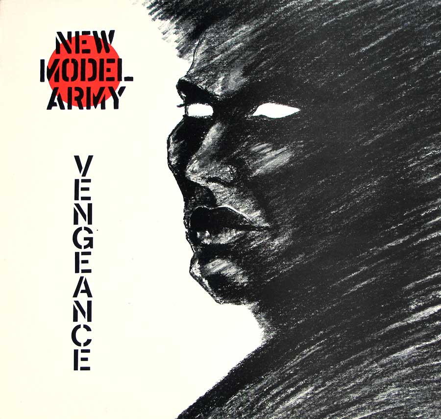 NEW MODEL ARMY - Vengeance 12" LP Vinyl Album front cover https://vinyl-records.nl