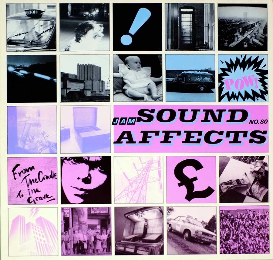 THE JAM - Sound Affects 12" Vinyl LP Album  front cover https://vinyl-records.nl