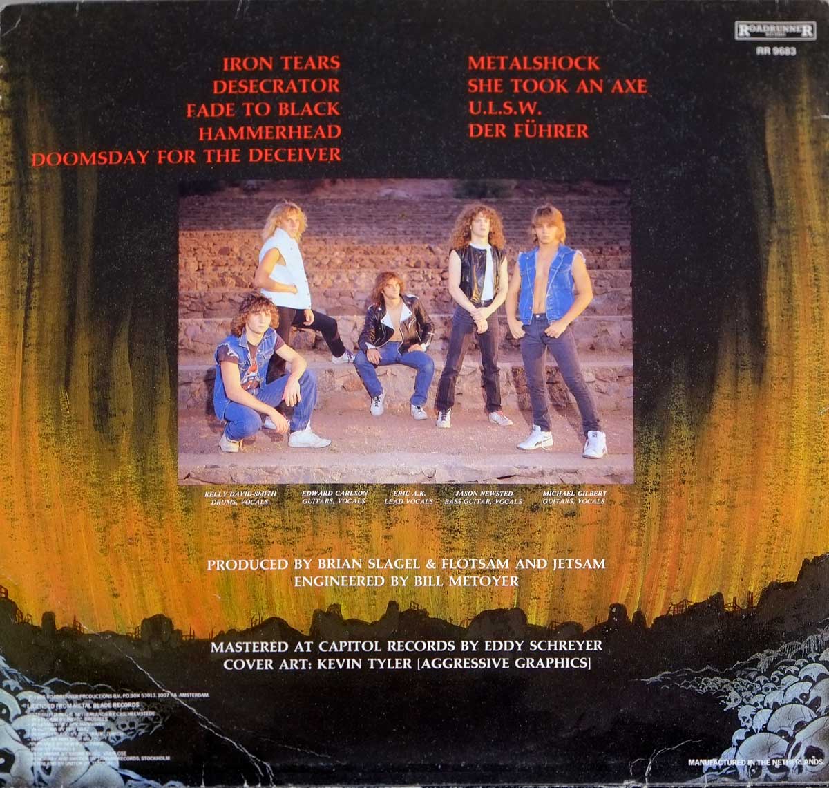 High Resolution Photo Album Back Cover of FLOTSAM AND JETSAM - Doomsday For The Deceiver https://vinyl-records.nl