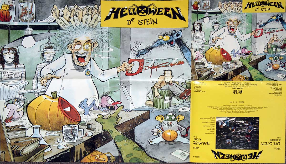 High Resolution # Photo HELLOWEEN Dr Stein Single 