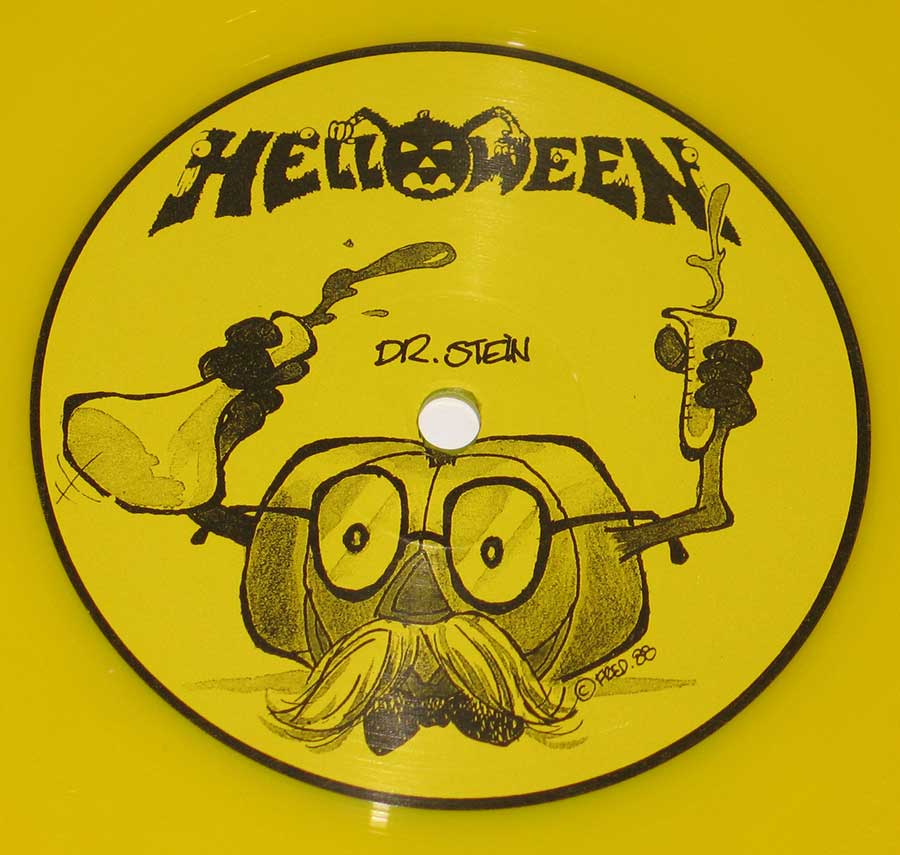 High Resolution # Photo HELLOWEEN Dr Stein Yellow Vinyl 