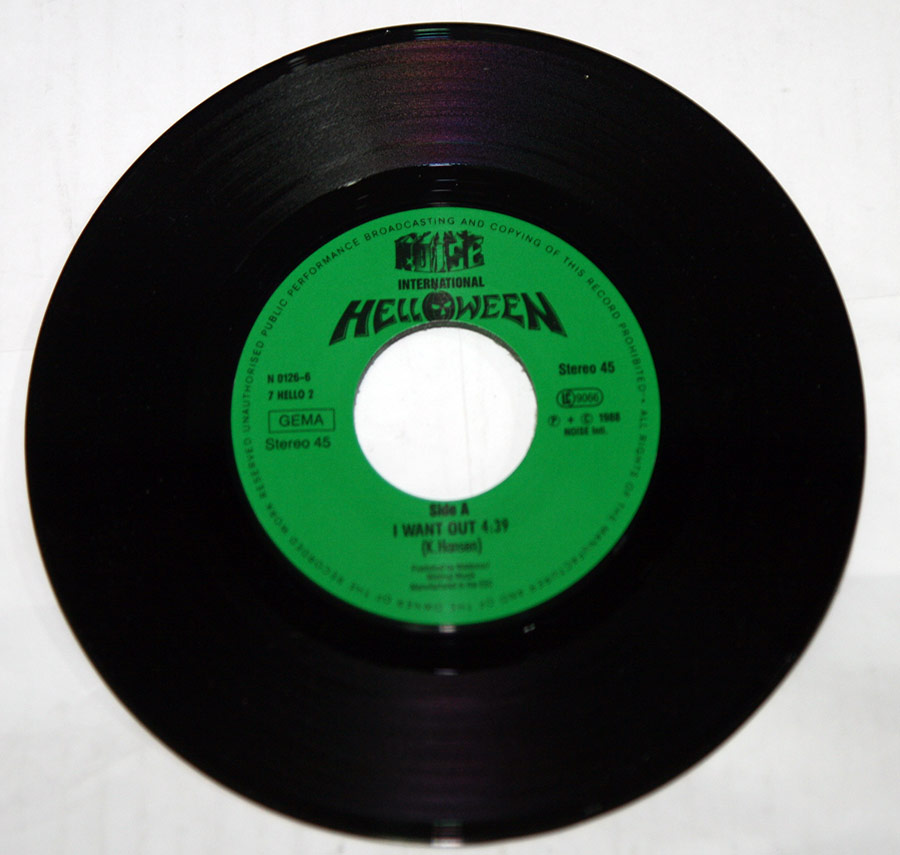 High Resolution Photo of Album Cover, Inners, Vinyl and Record labels 
