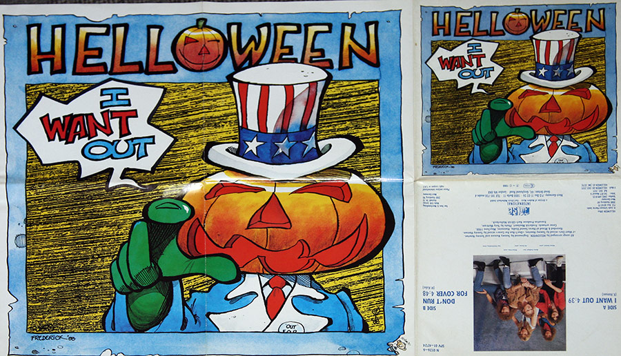 High Resolution Photo of Album Cover, Inners, Vinyl and Record labels 