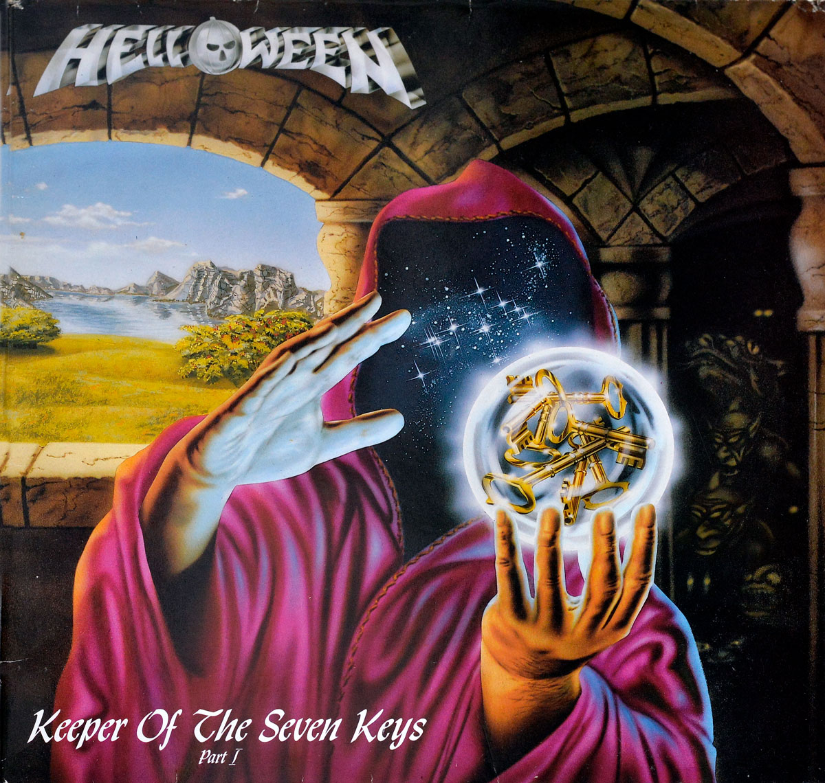 large album front cover photo of: HELLOWEEN 1980s Vinyl Album Gallery and Discography  