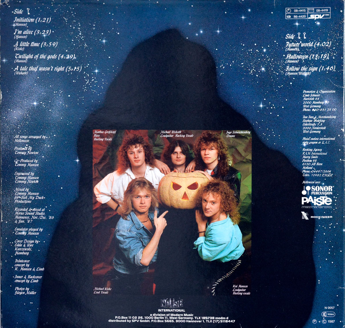 High Resolution Photo of Album Cover, Inners, Vinyl and Record labels 