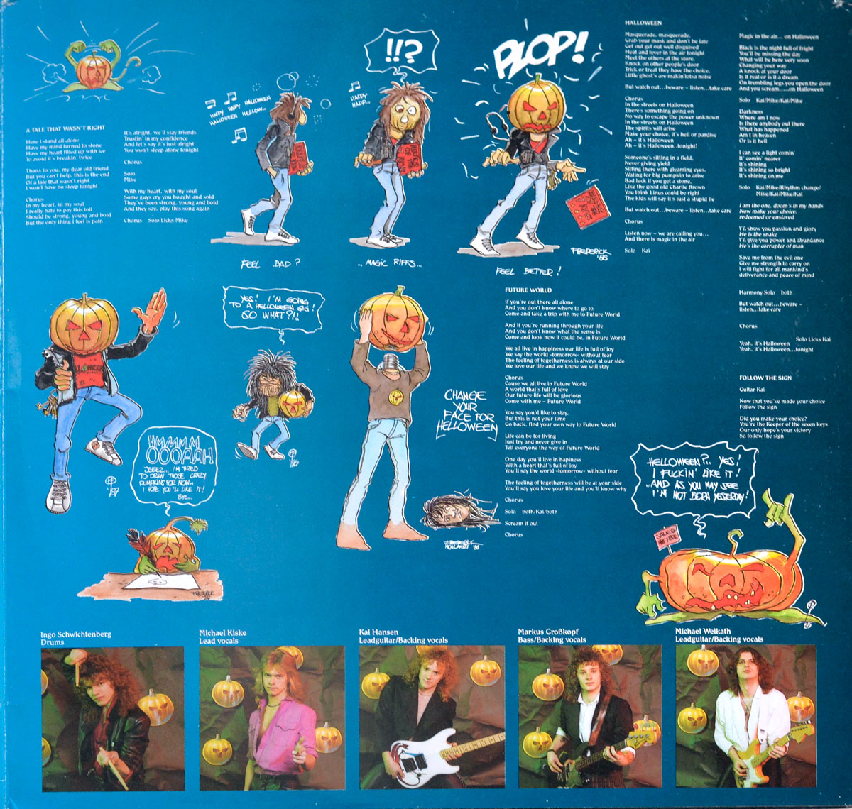 High Resolution Photo of Album Cover, Inners, Vinyl and Record labels 
