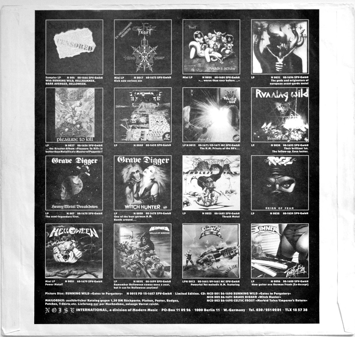 High Resolution Photo of Album Cover, Inners, Vinyl and Record labels 