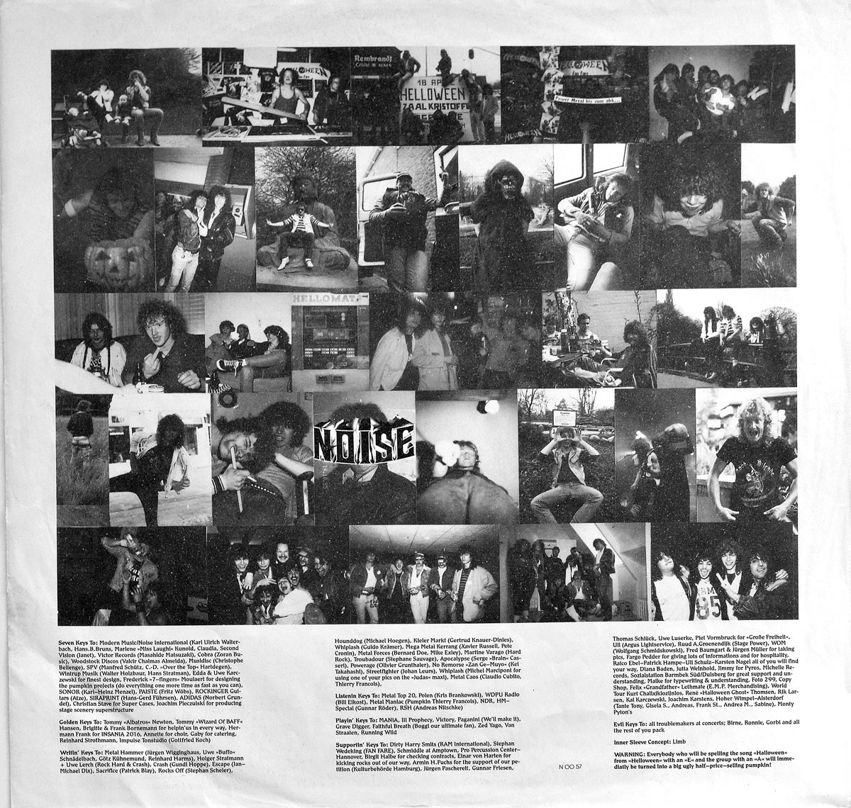 High Resolution Photo of Album Cover, Inners, Vinyl and Record labels 