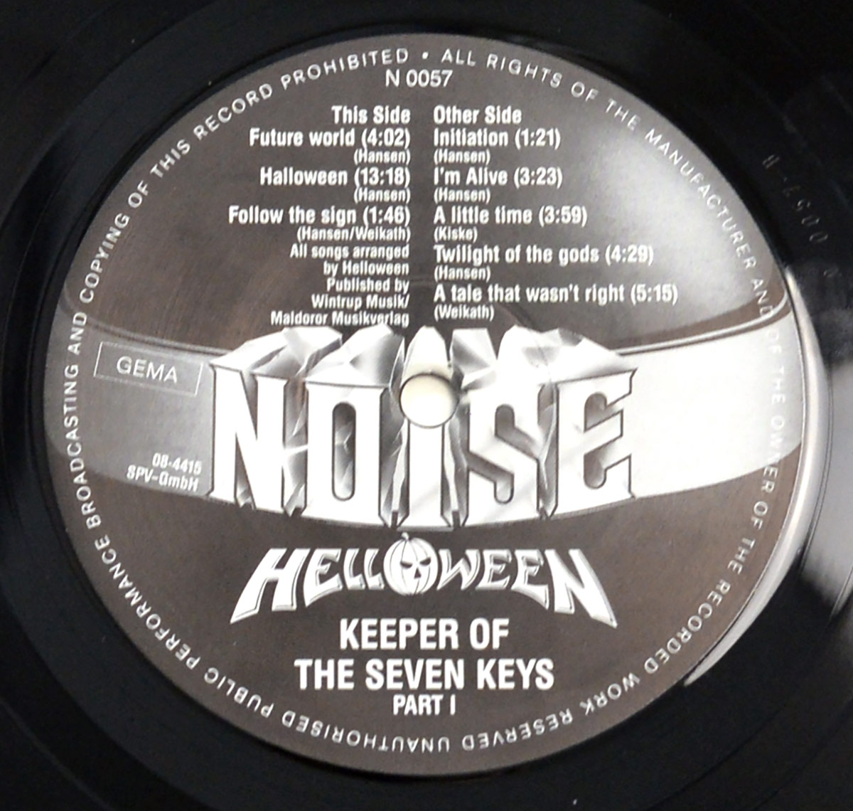 High Resolution Photo of Album Cover, Inners, Vinyl and Record labels 