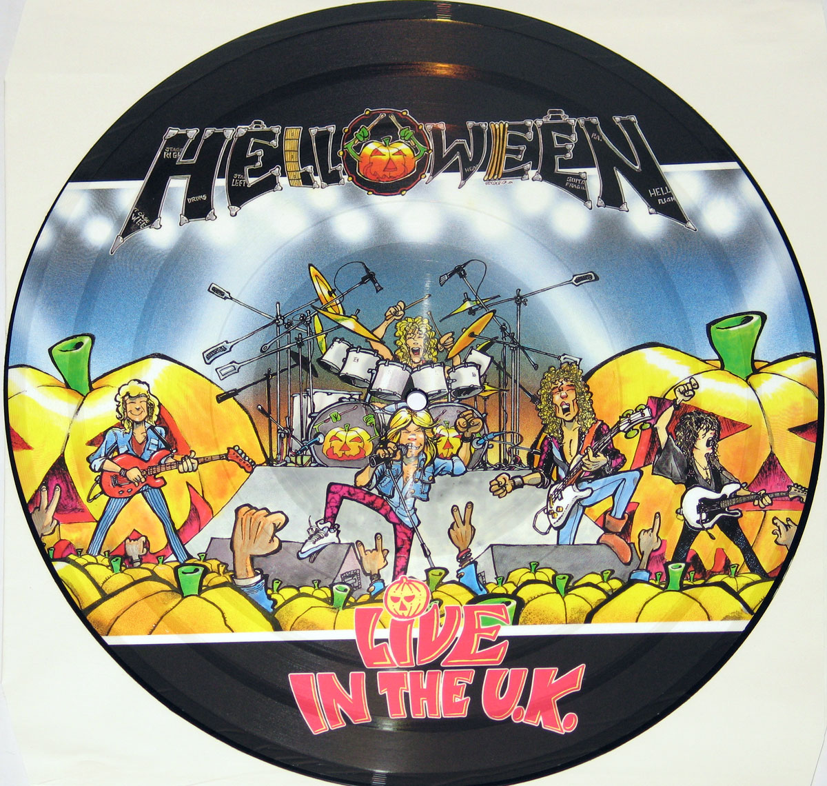 High Resolution Photo of Album Cover, Inners, Vinyl and Record labels 