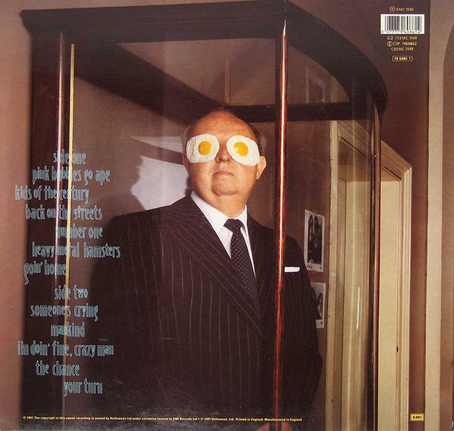 High Resolution Photo of Album Cover, Inners, Vinyl and Record labels 