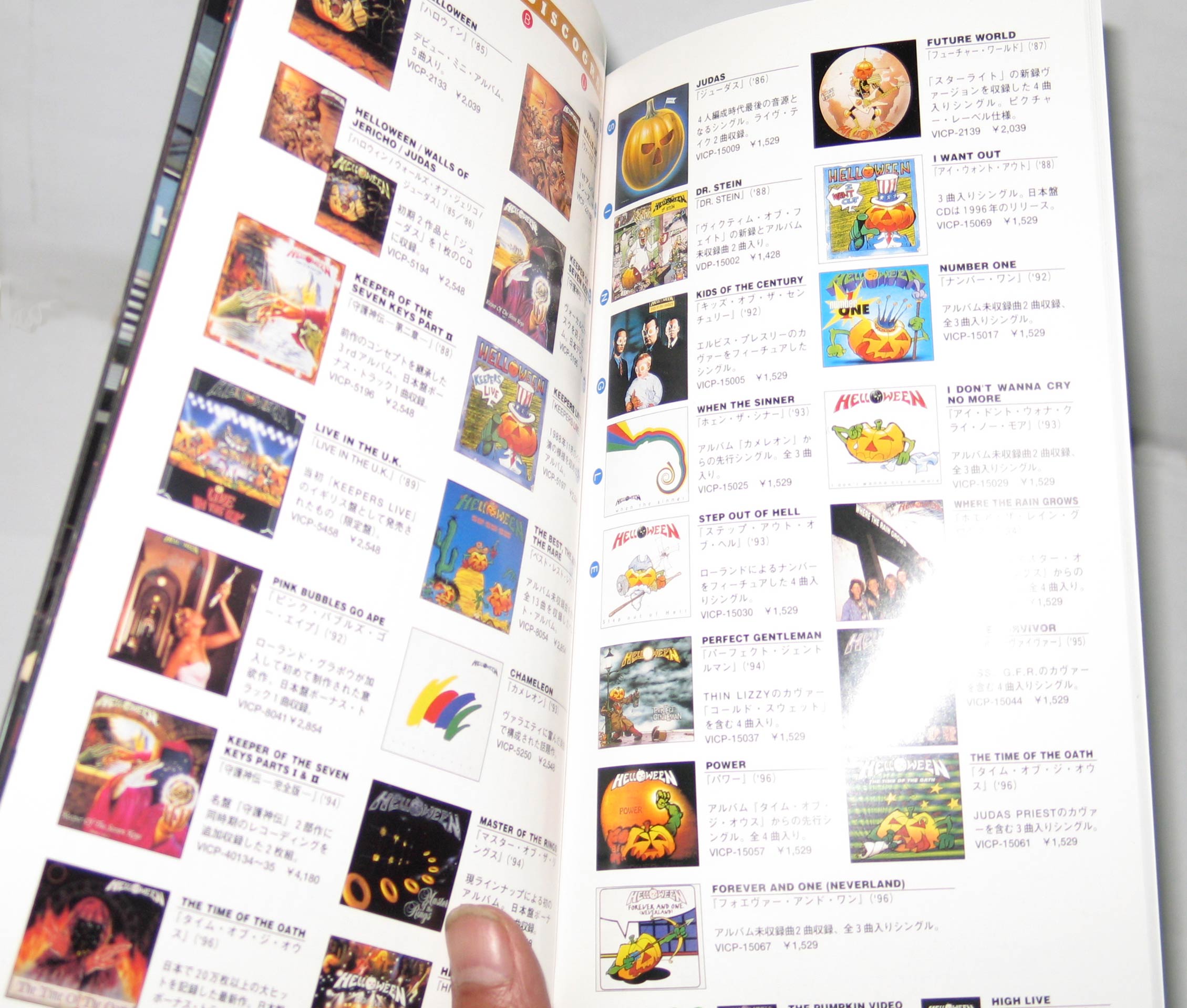 High Resolution Photo #3 HELLOWEEN PUMPKIN BOX 4-CD 