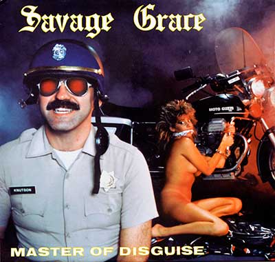 Thumbnail of SAVAGE GRACE - Master of Disguise 12"Vinyl LP Album album front cover