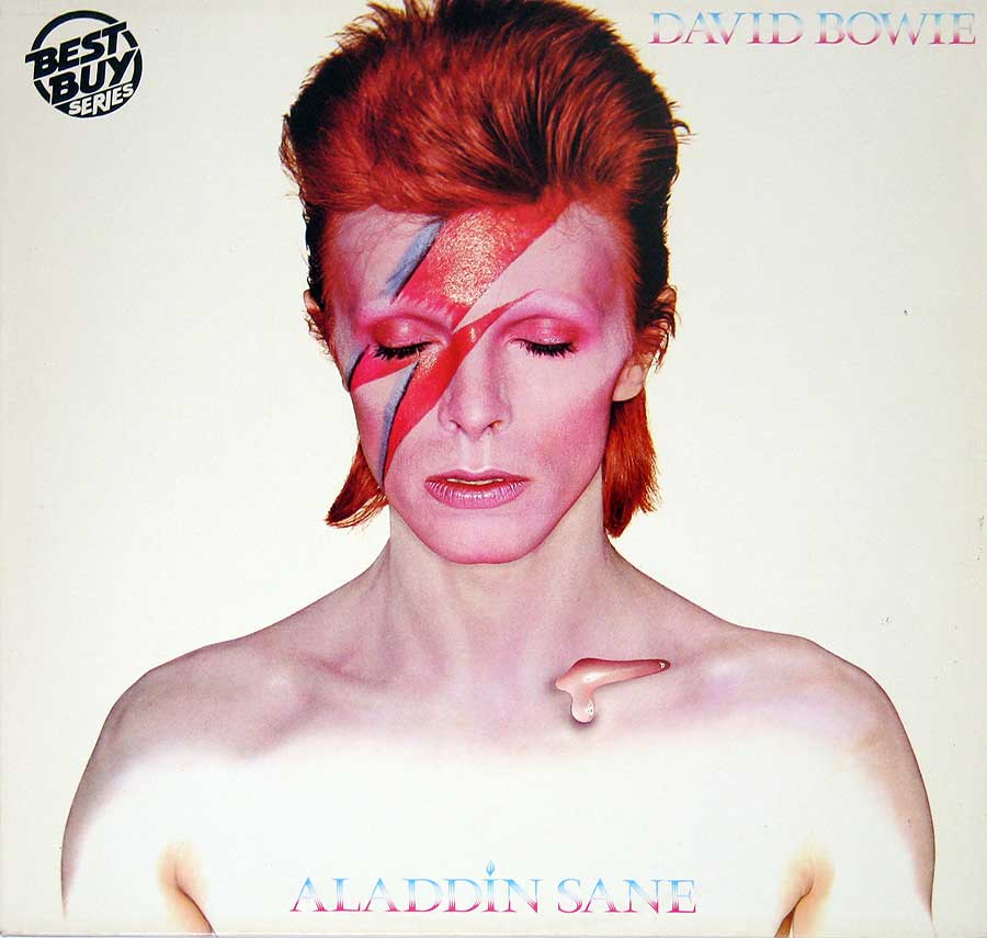 Photo of "Aladdin Sane" Album's Front Cover