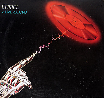 CAMEL - A Live Record album front cover vinyl record