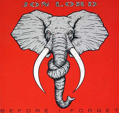 Thumbnail of JON LORD - Before I Forget Orig Elephant 12" LP Vinyl Album album front cover