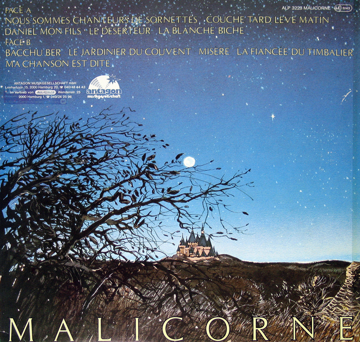 MALICORNE 4 Nous Sommes Chanteurs de Sornettes