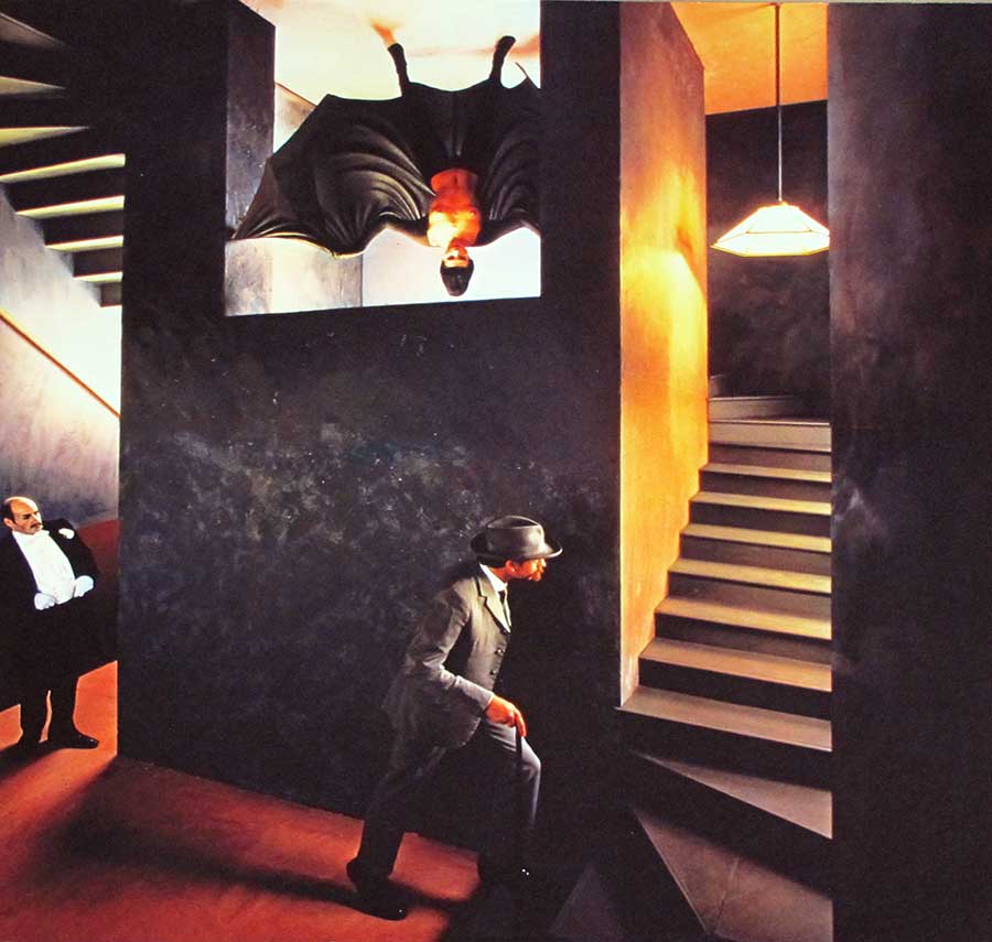 Photo Two of the original custom inner sleeve  MANFRED MANN'S EARTH BAND - Angel Station