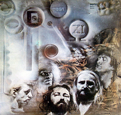 OMEGA - XI  album front cover vinyl record