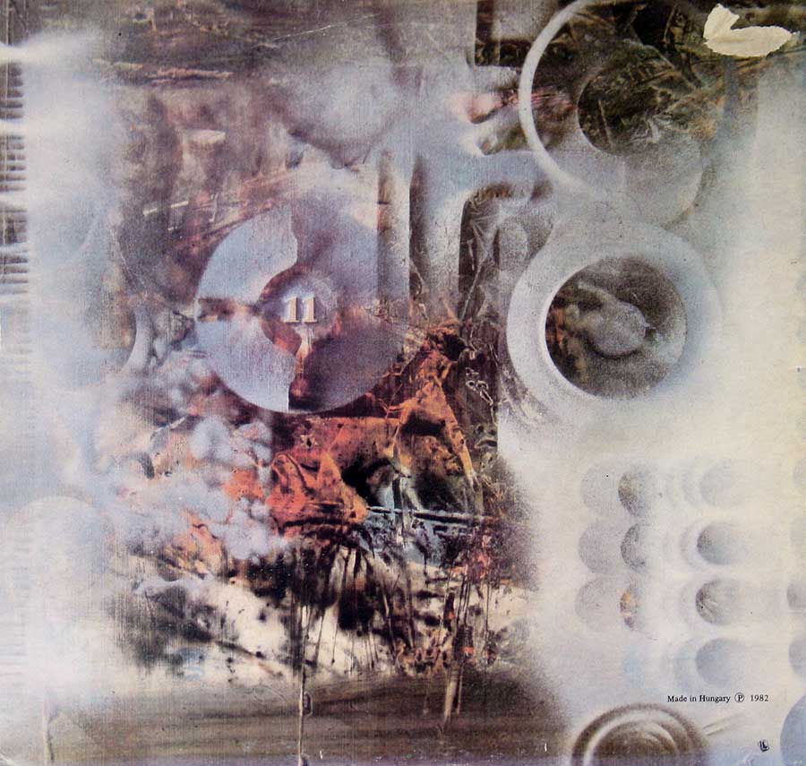 OMEGA - XI Hungarian Pepita Pressing 12" Vinyl LP Album back cover