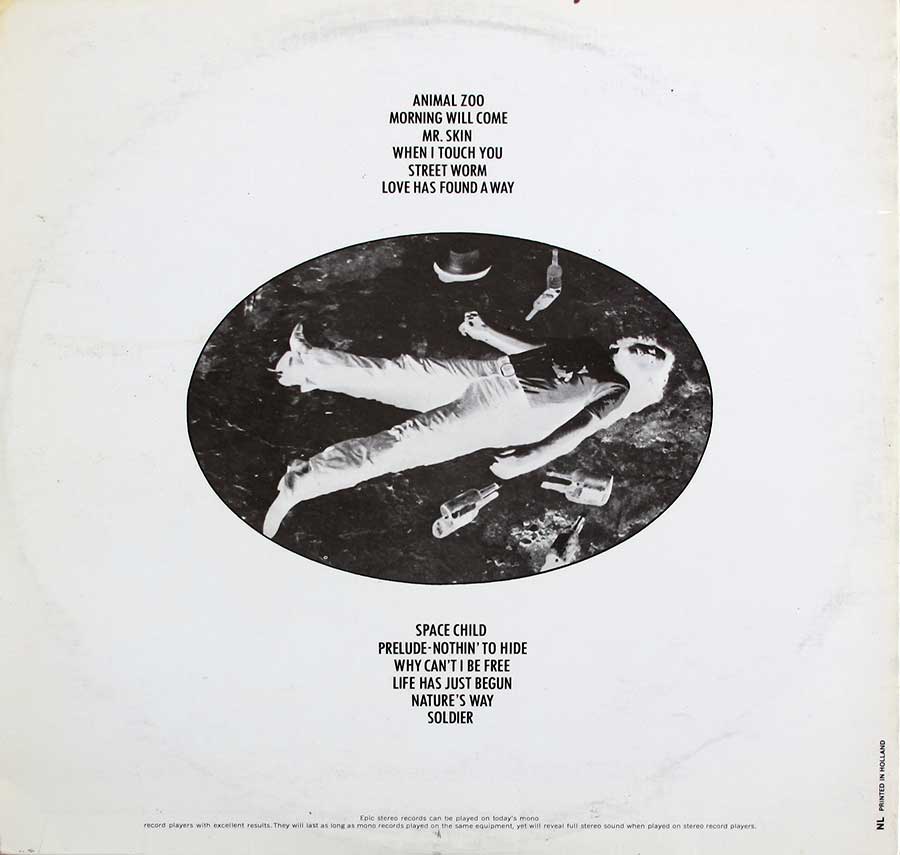 Photo of album back cover SPIRIT - Twelve Dreams Of Dr Sardonicus Gatefold Cover 12" LP Vinyl Album