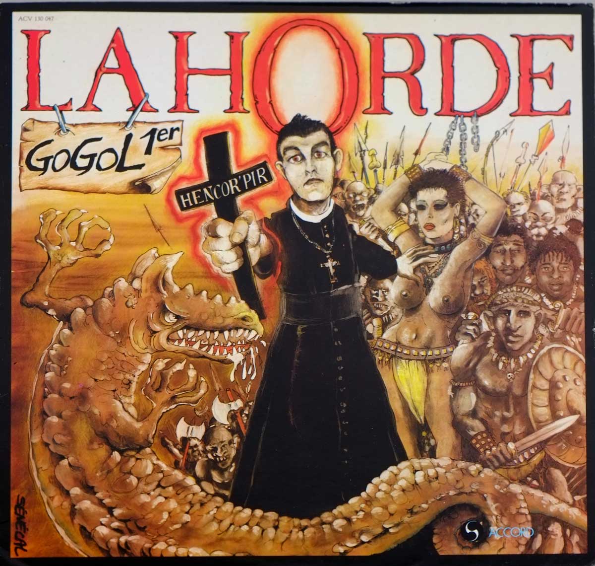 large album front cover photo of: GOGOL PREMIER 1ER ET LA HORDE HENCOR' PIR 