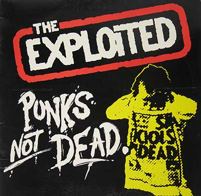 Thumbnail of THE EXPLOITED - Punks Not Dead - LINK Records 12" Vinyl Album front cover