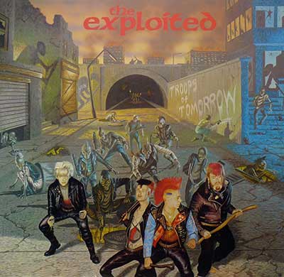 Thumbnail of THE EXPLOITED - Troops of Tomorrow 12" Vinyl Album front cover