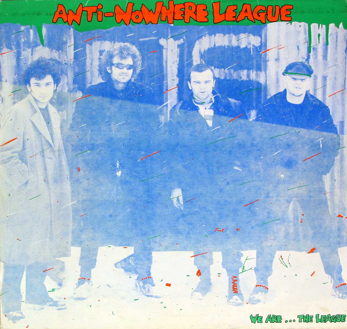 large album front cover photo of: ANTI-NOWHERE LEAGUE WE ARE THE LEAGUE 