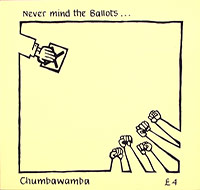 Cover image of Chumbawamba-Never-Mind-The-Ballots-Album-Cover-Thumbnail
