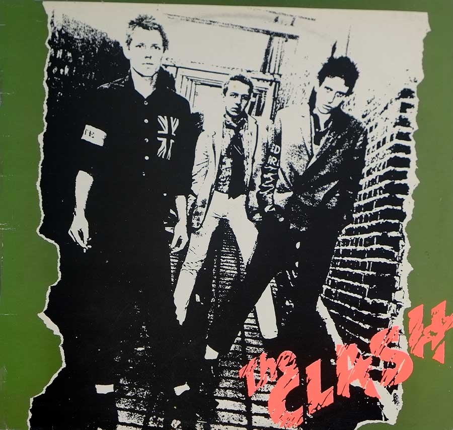 THE CLASH - S/T Self-Titled 12" Vinyl LP Album front cover https://vinyl-records.nl