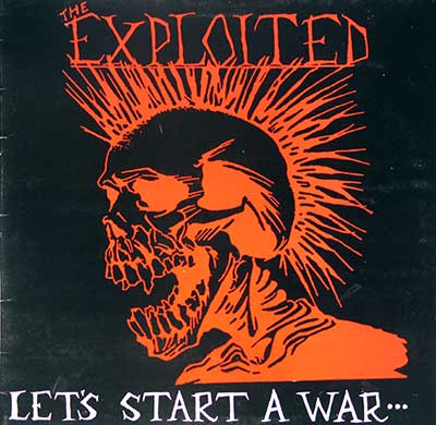 Thumbnail of THE EXPLOITED - Let's Start A War 12" Vinyl Album front cover
