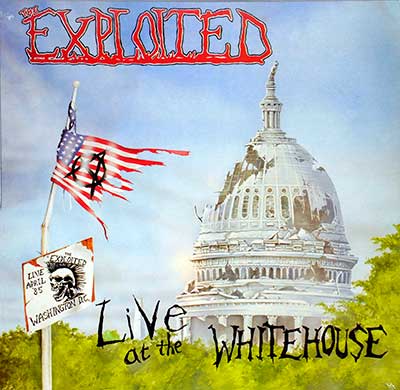 Thumbnail of THE EXPLOITED - Live At The Whitehouse 12" Vinyl Album front cover