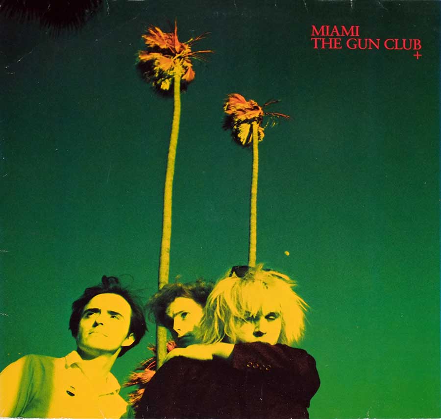 THE GUN CLUB - Miami Animal Records 12" LP Vinyl Album album front cover